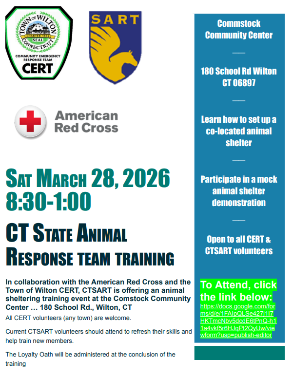 SART training March 2026